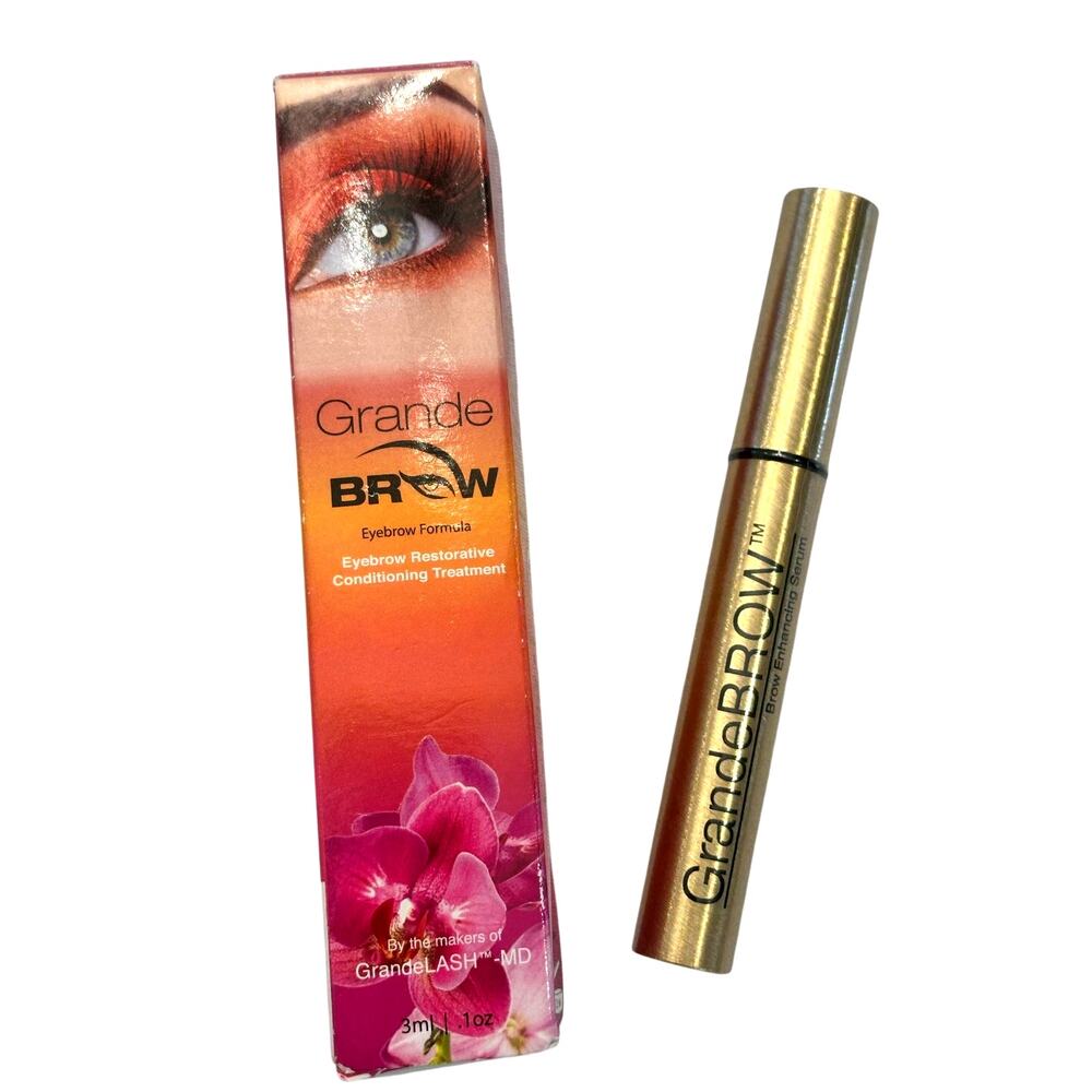 'Grande Brow' Eyebrow Restorative Conditioning Treatment 3 ml/0.1 oz-New-Sealed